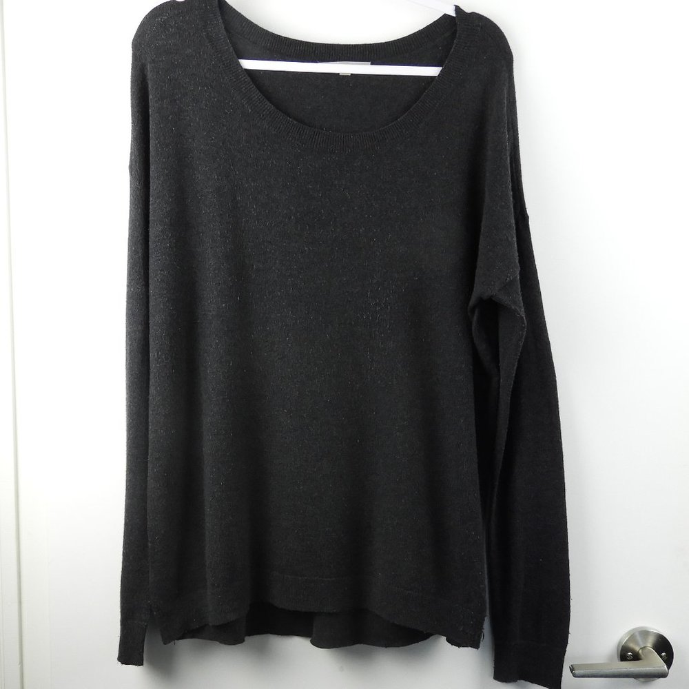 Grey Gap Wool Blend Sweater - Medium